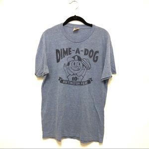 Men’s L soft vintage-style tee
